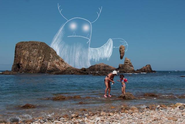 直击:天空中存在的"空气怪物",全是一位动画导演的杰作