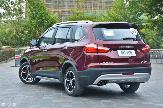 价低量足配置高 爱卡试驾斯威x7自动挡