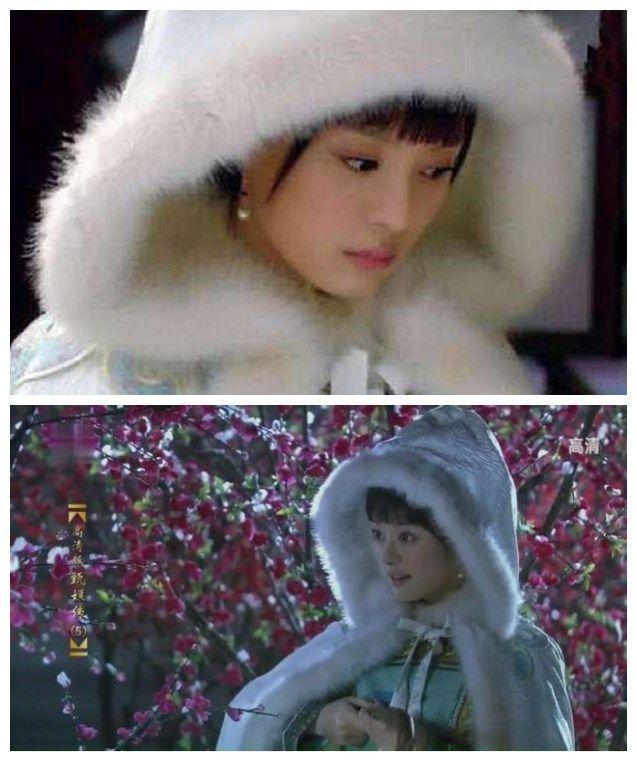 古装斗篷戴帽美女,赵丽颖第五,孙俪第四,第一无人超越!