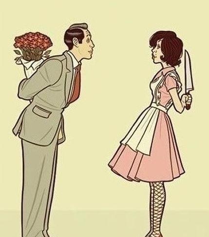 爱情哲理图:最后一张是所有单身穷男人的痛!