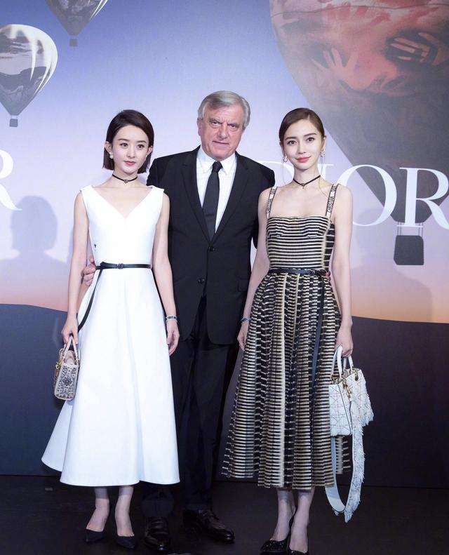 赵丽颖angelababy双颖同台dior,谁能胜出,你们说了算