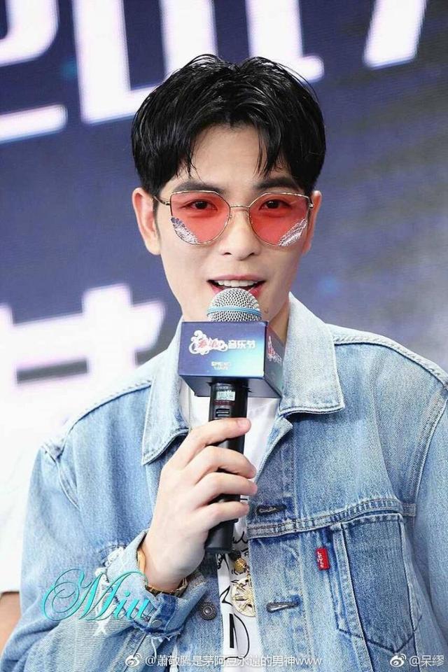 没想到有一天会成为雨神萧敬腾的颜粉