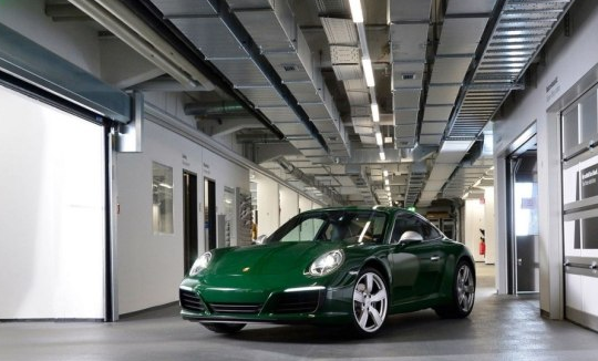 采用爱尔兰绿涂装 保时捷911百万纪念版亮相