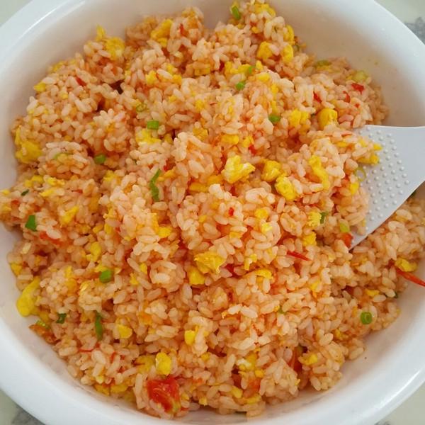 电磁炉番茄鸡蛋炒饭总是糊锅不好做, 试试这样操作可以解决大烦恼