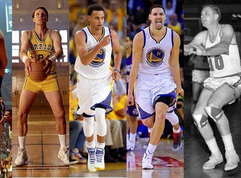 NBA勇士队史最强阵容,库里汤普森首发,格林杜