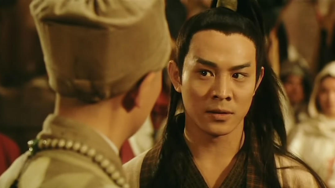 李连杰电影不仅潇洒还很搞笑比如倚天屠龙记这句最搞笑