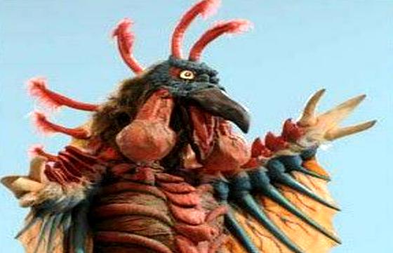 巴顿贝蒙斯坦是宇宙怪兽,长得像只鹦鹉,当它飞来地球时,杰克奥特曼都