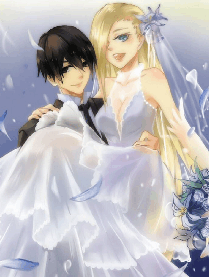 火影忍者: 鸣人和佐助都有婚纱照, 天天因为宁次只穿伴娘装