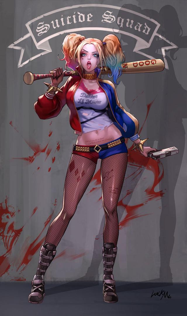 自杀小队小丑女哈莉奎茵美图特辑1