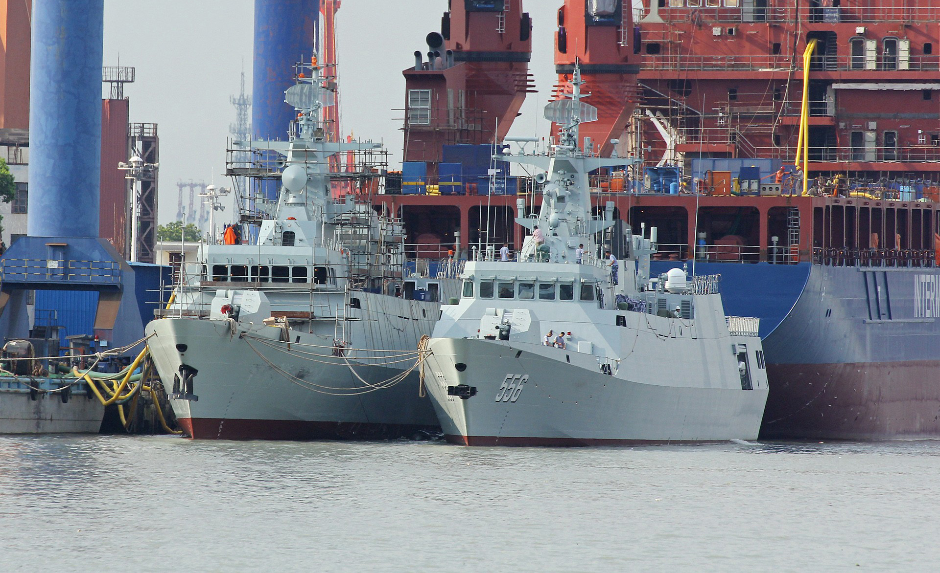 已经建造43艘之多这款战舰是中国海军走向海洋的坚实后盾