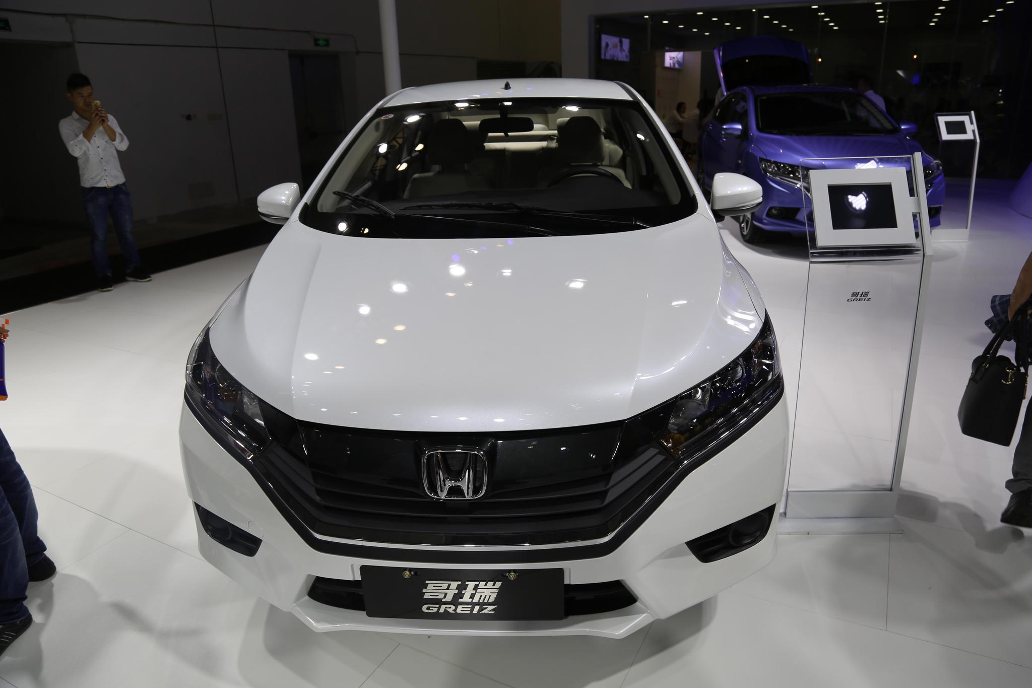 东风本田哥瑞,10万级别紧凑型中级车,车展实拍!