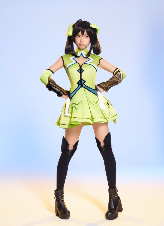 长江七号扮演者徐娇cos孙尚香你看怎么样