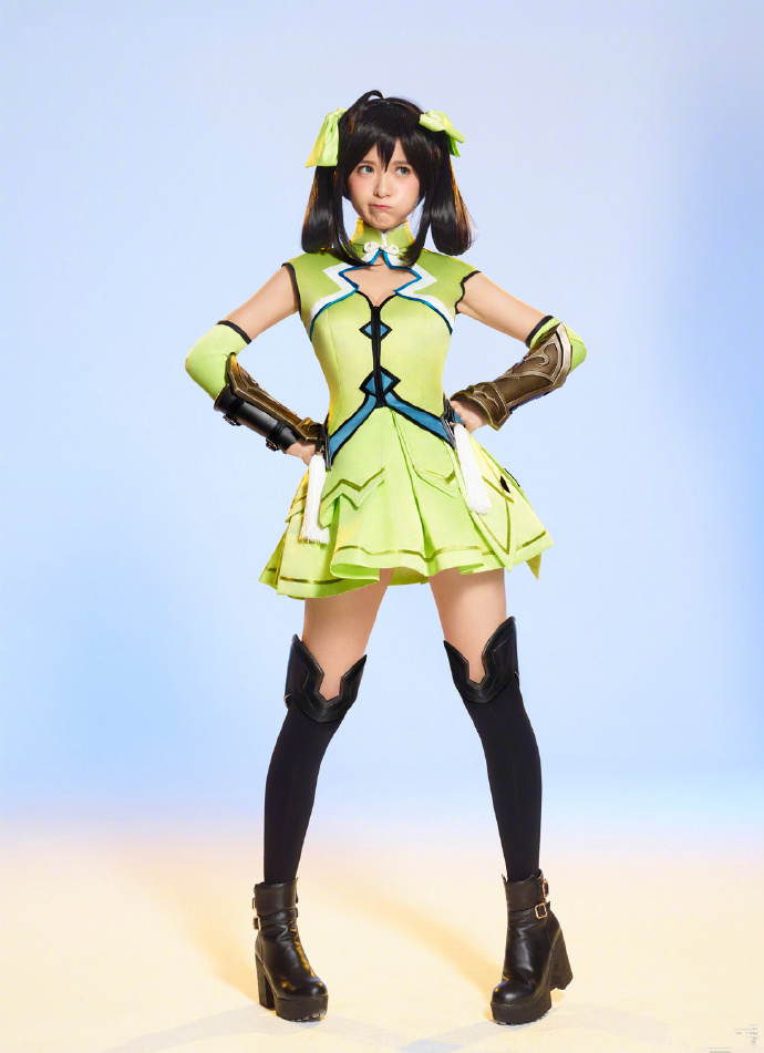 《长江七号》徐娇cos王者荣耀孙尚香 这才是真正的大小姐