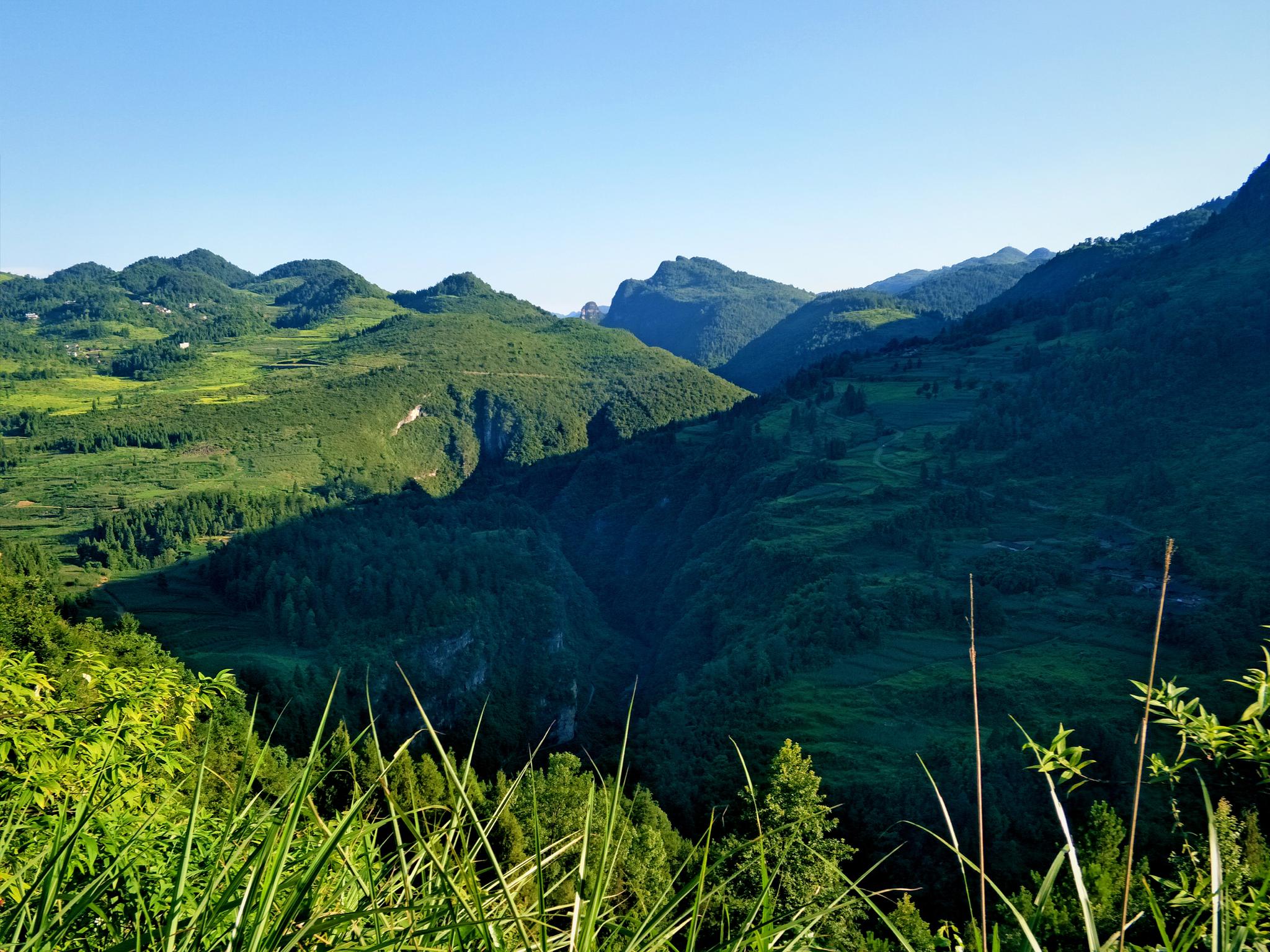 乡村风光,沿河后坪乡次坝村