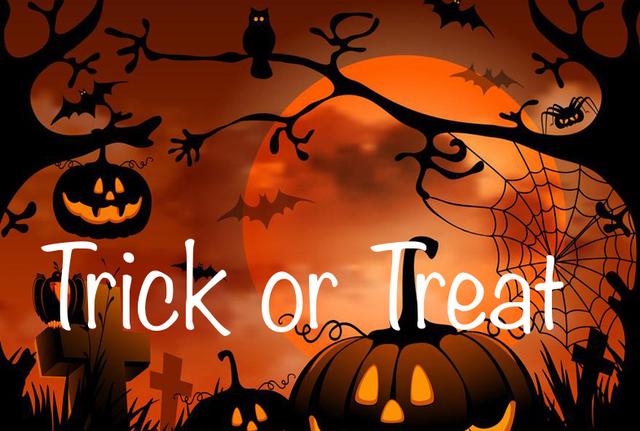 trickortreat万圣节我们只有treat