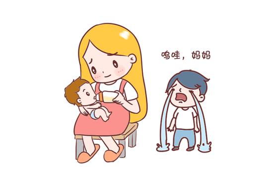 二胎后的妈妈带娃的艰辛老公你可知道