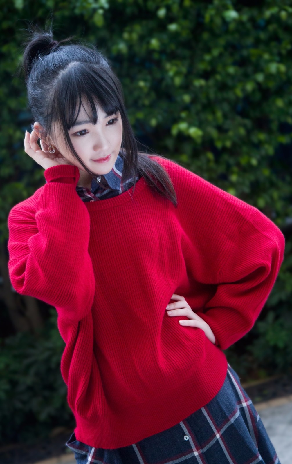 yy人气主播少寒shine最新写真甜美可爱不失女神范儿