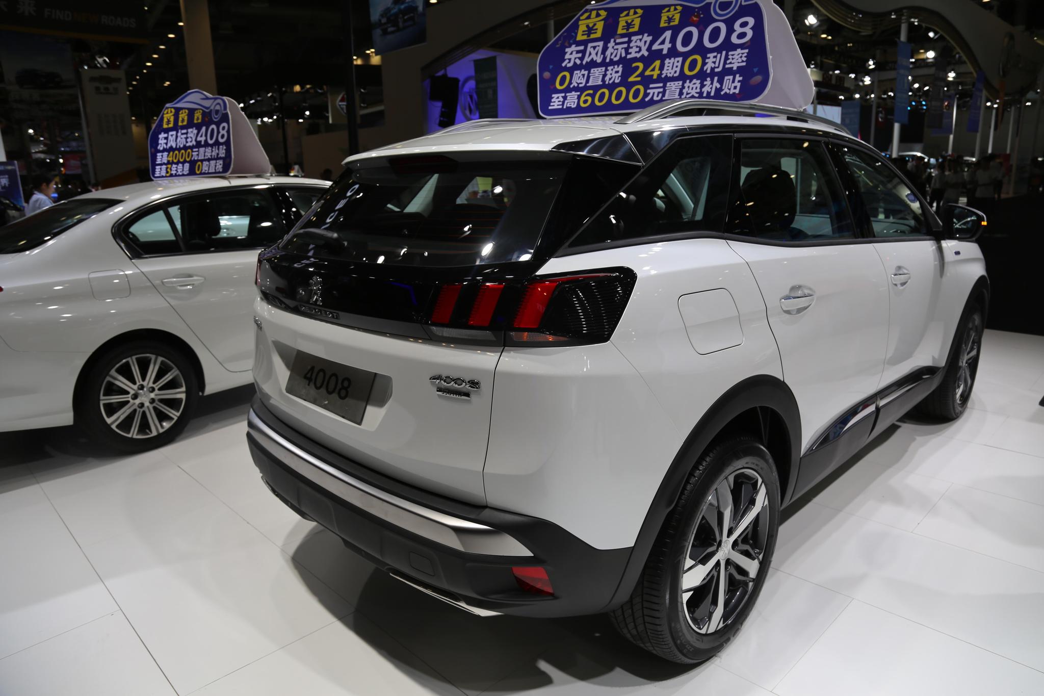 东风标致4008,20万级别高端智能欧系suv,车展实拍!