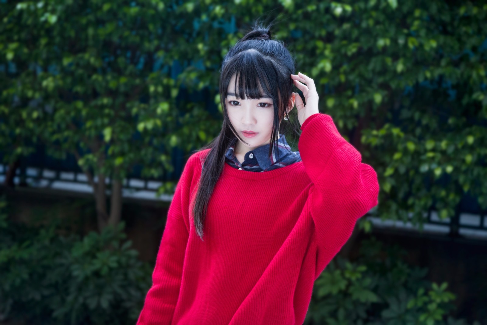 yy人气主播少寒shine最新写真甜美可爱不失女神范儿