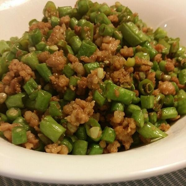 超级下饭菜肉末豆角简单好吃饭店偷师的秘方营养又健康