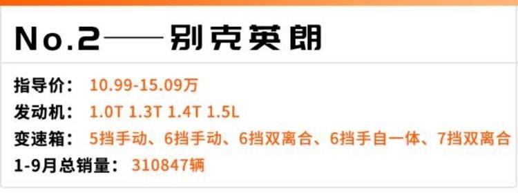前9个月销量最大的10款轿车，大众一家独占一半！