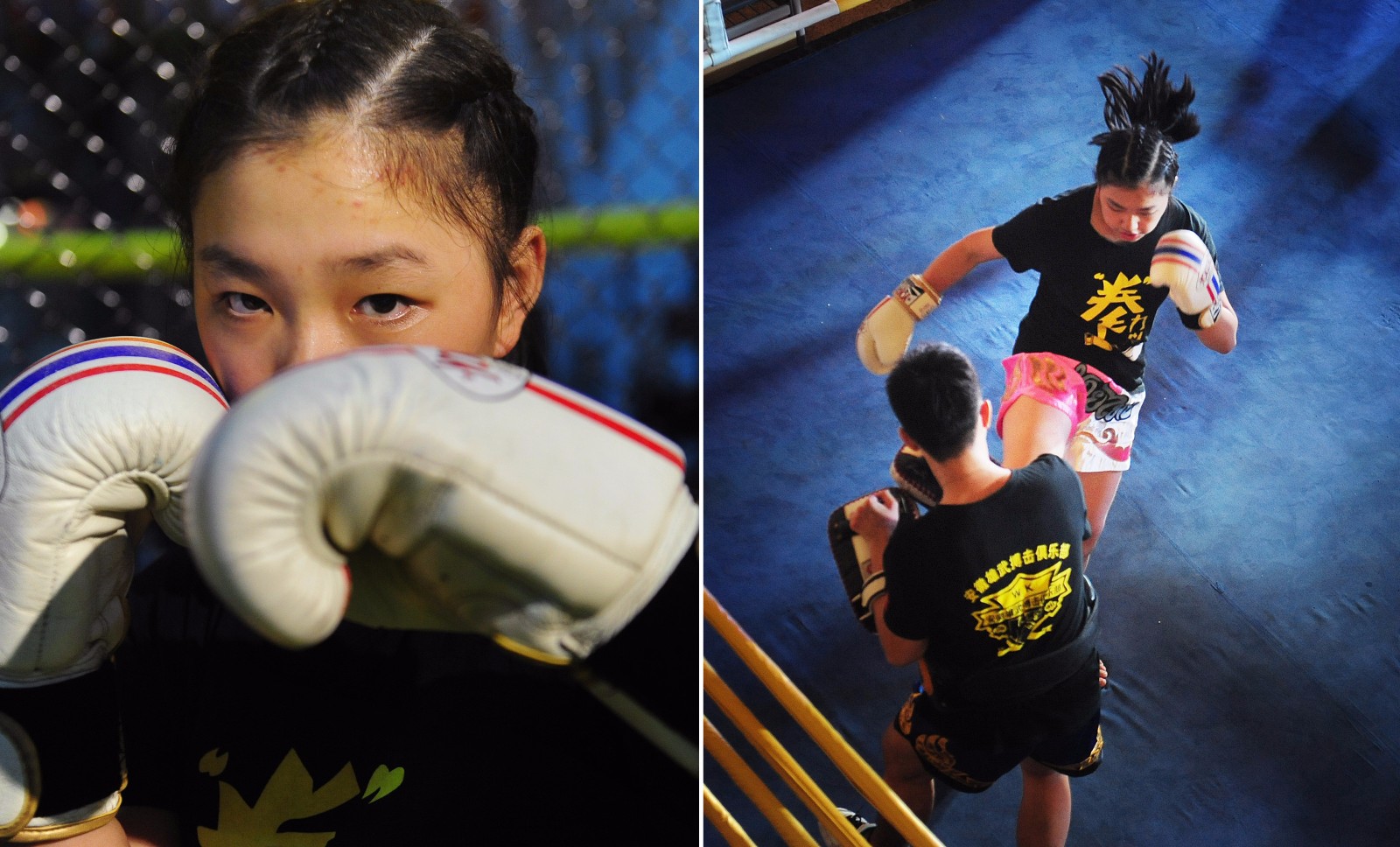 13岁少女耍拳三年成省亚军,班级男生惧她三分|杨雨涵|拳击|训练_新浪