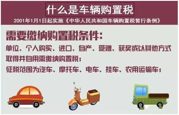 2018年购置税出台新规定了、还没有买车的快