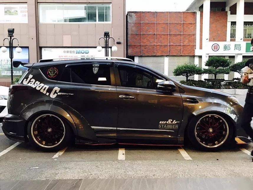 把一台不起眼的买菜SUV改成跑车范，真让人吃惊