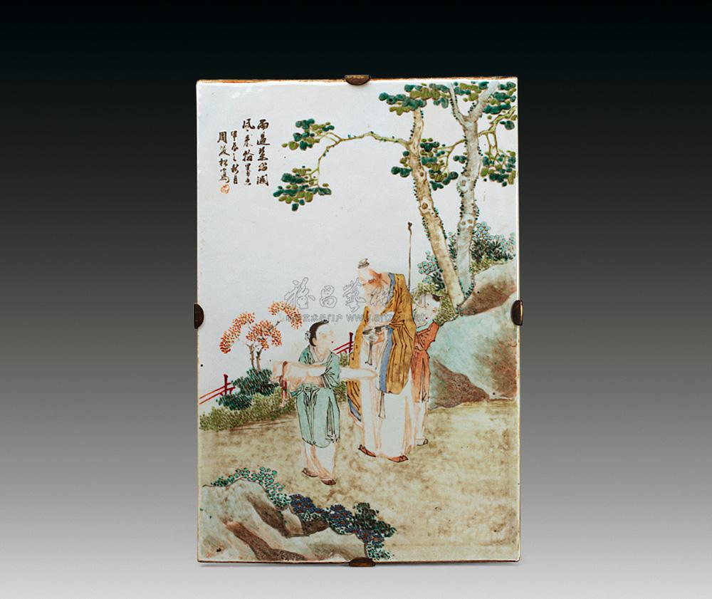 晚晴的浅绛彩瓷真是一朵奇葩,你知道怎样鉴别浅绛彩瓷的真伪吗?