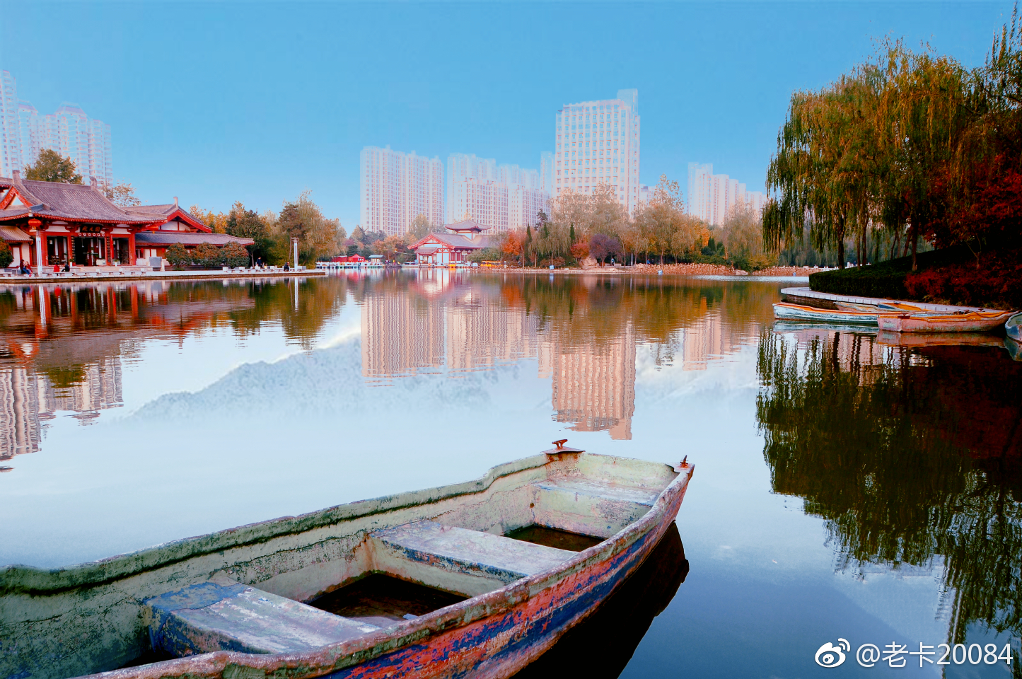 西安西郊这个公园竟然和机场有关系