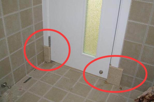 邻居装修门框脚用大理石包起来我笑了看完回家悄悄做一个