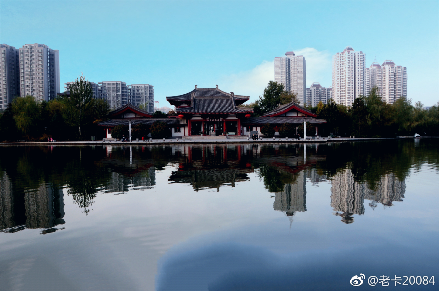 西安西郊这个公园竟然和机场有关系