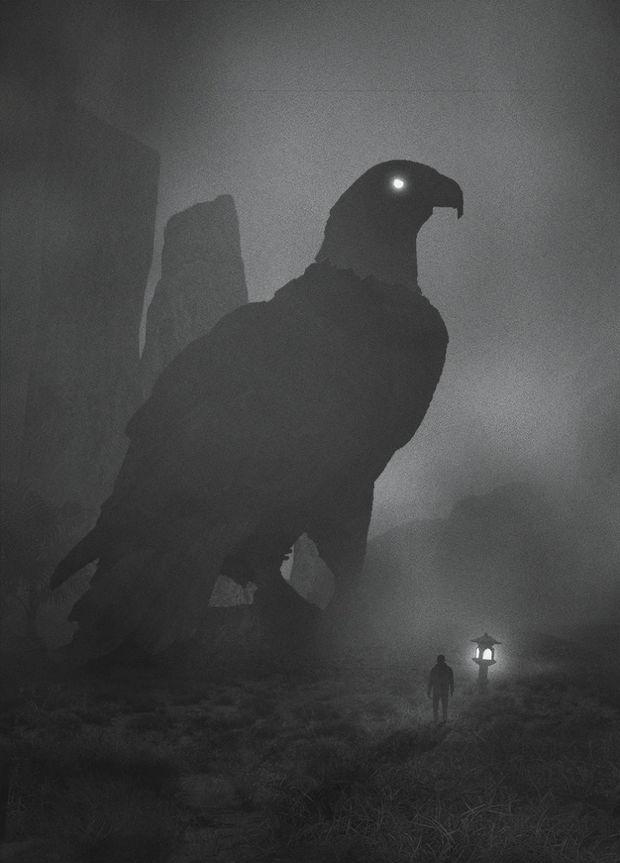 忧郁症画家所描绘的自身内心世界,看到第三张就有了强烈的窒息感