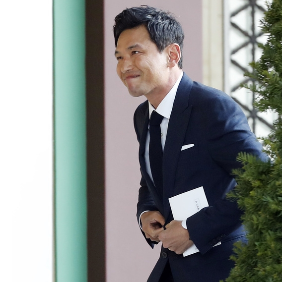 黄政明出席双宋婚礼.