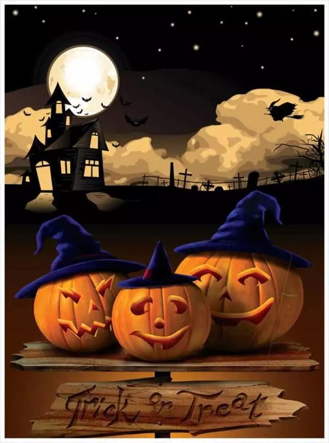 两千多年前,欧洲的基督教会把11月1日定为"天下圣徒之日"(all hallows