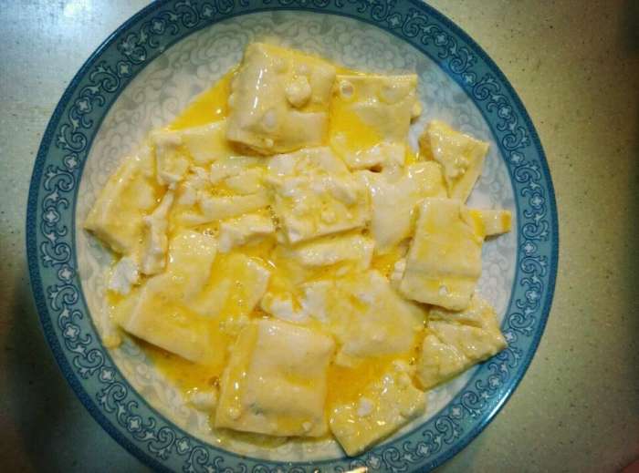 鸡蛋裹上豆腐, 原来如此美味!