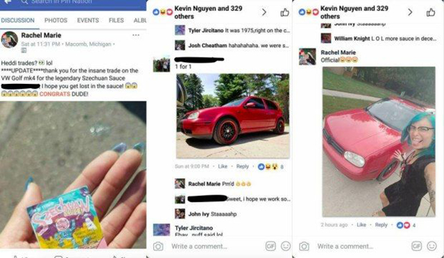 美帝辣酱能换GTI，所以我拿高尔夫换一年金拱门