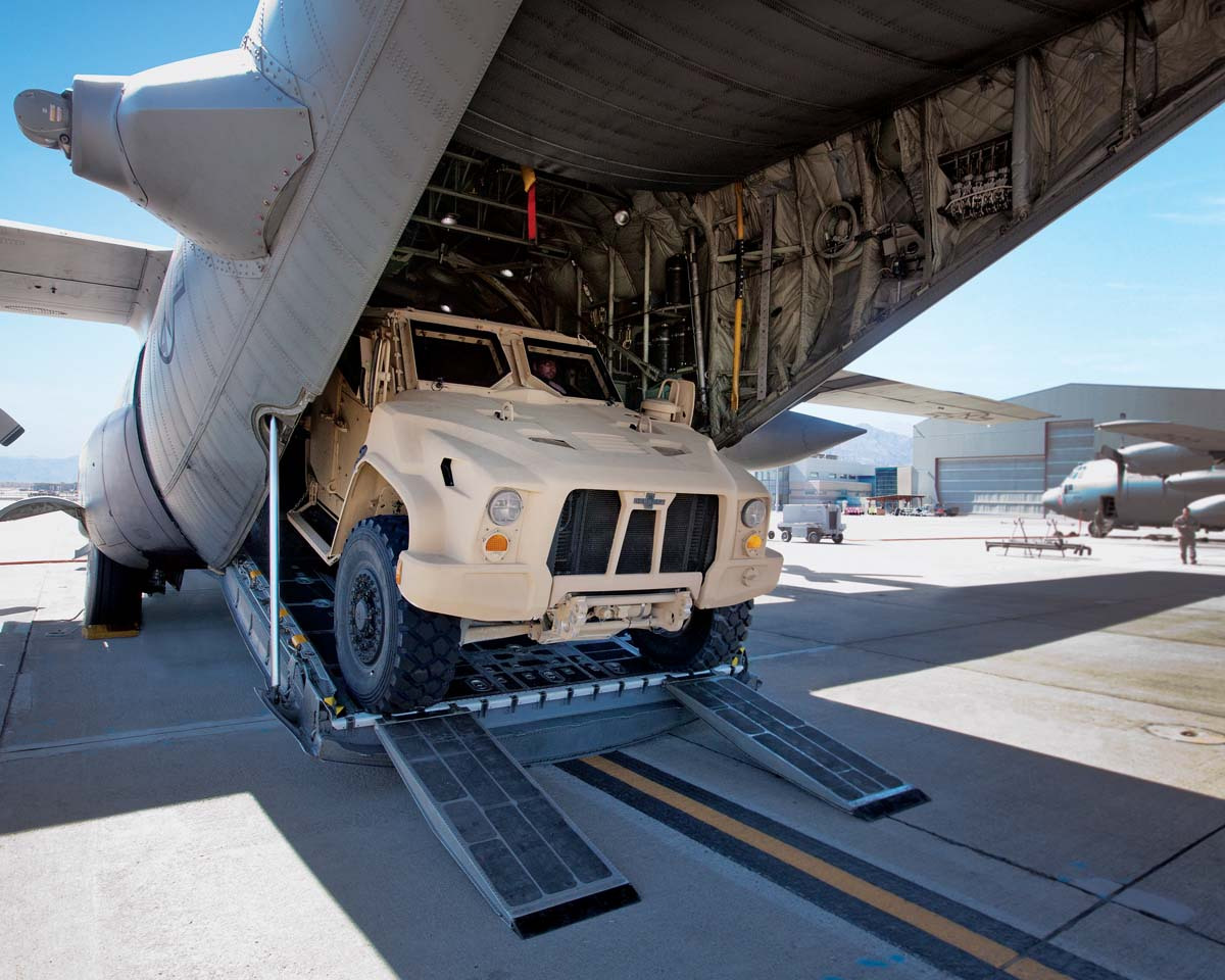 淘汰悍马的全地形车 oshkosh l-atv