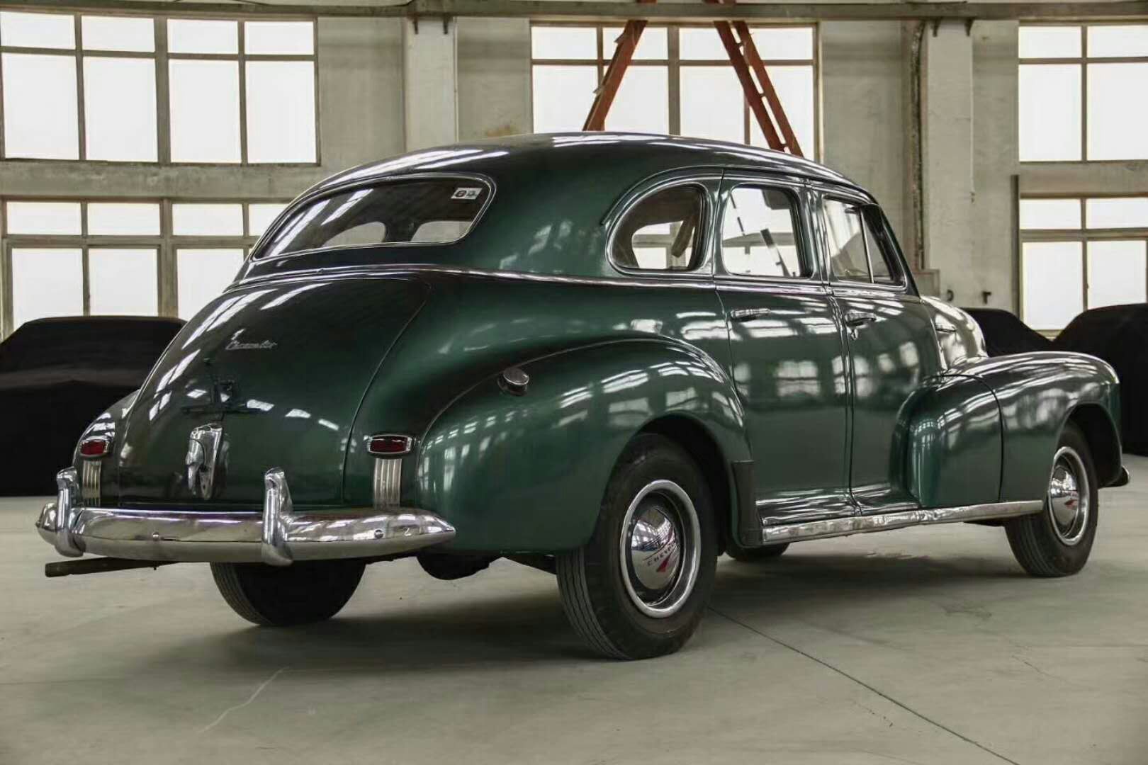1948年生产的雪佛兰fleetline珍宝