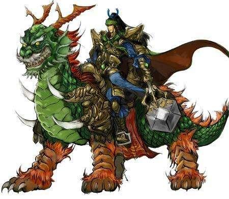 黄天化下山后,大战魔家四将,"话说魔礼青大战黄天化,麟步相交,枪锤