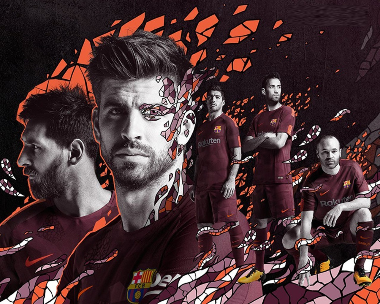 对比评测 | 三版本巴萨17\/18赛季第二客场球衣