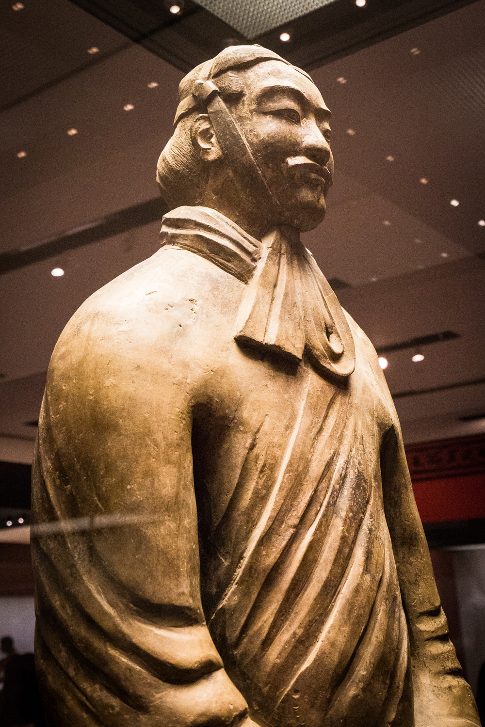 老猪实拍探访记之秦汉文明陶文官俑