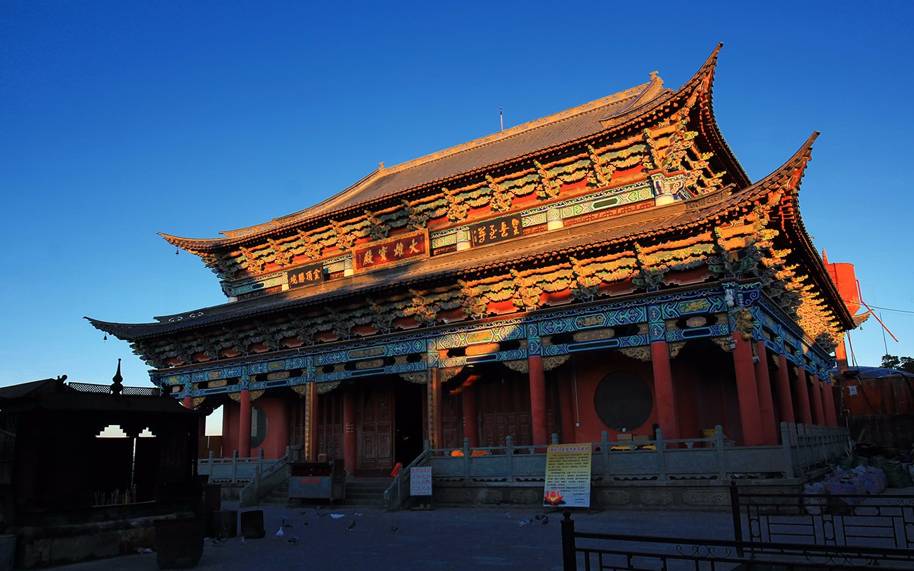 云南大理鸡足山,清净的佛教圣地