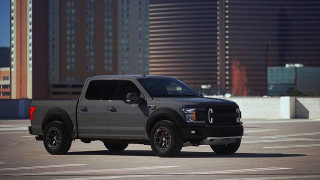 水泥灰颜色50升v8发动机功率超600马力猛禽f150真猛