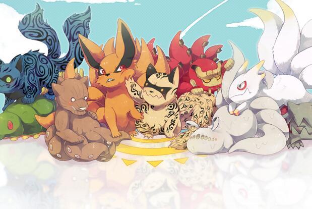 只是尾兽并不是那么驯服的,尤其是九尾,当时也只有斑神和柱间能够制服