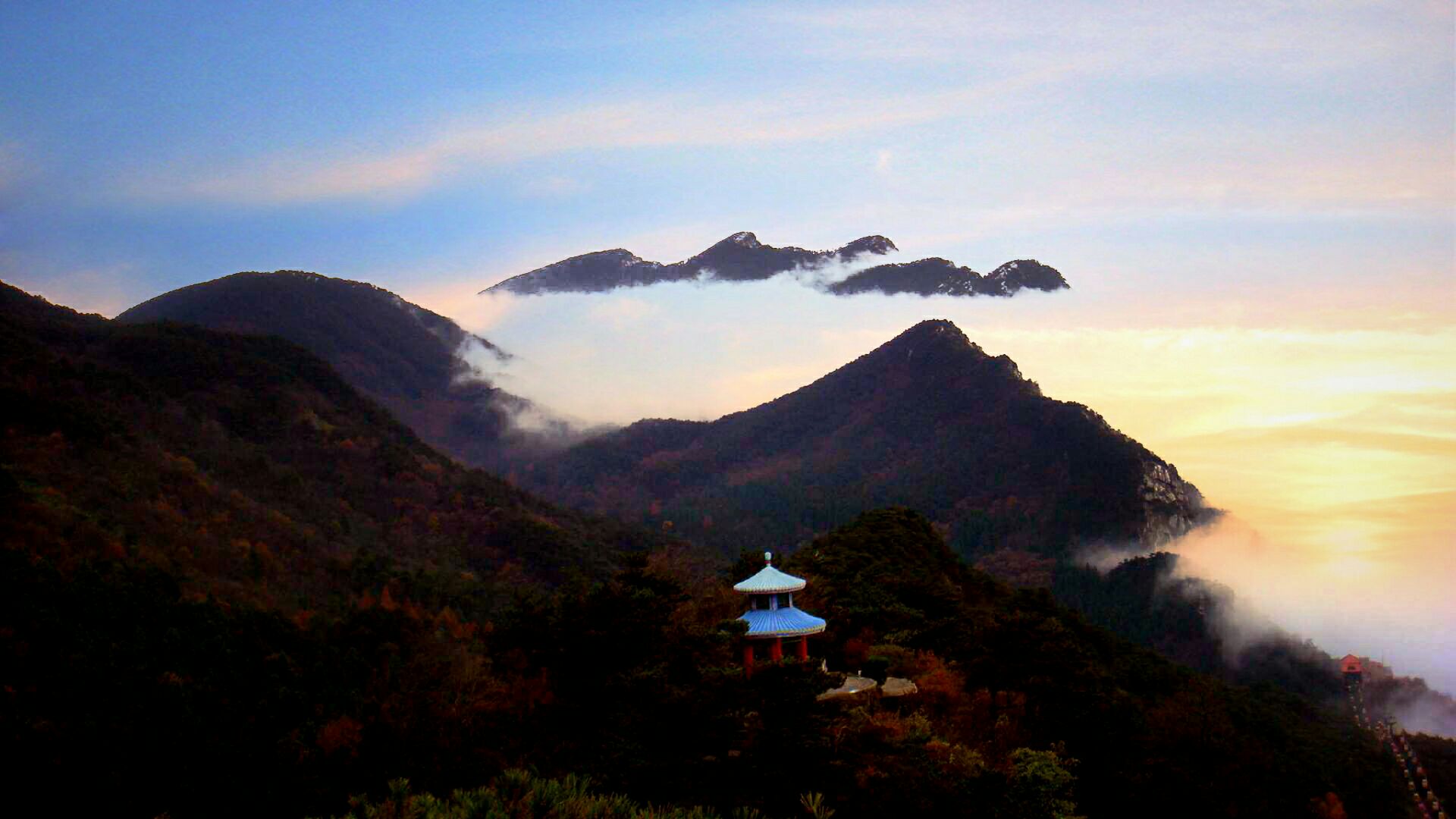 庐山秋天有啥美景可看的?|庐山|美景_新浪新闻