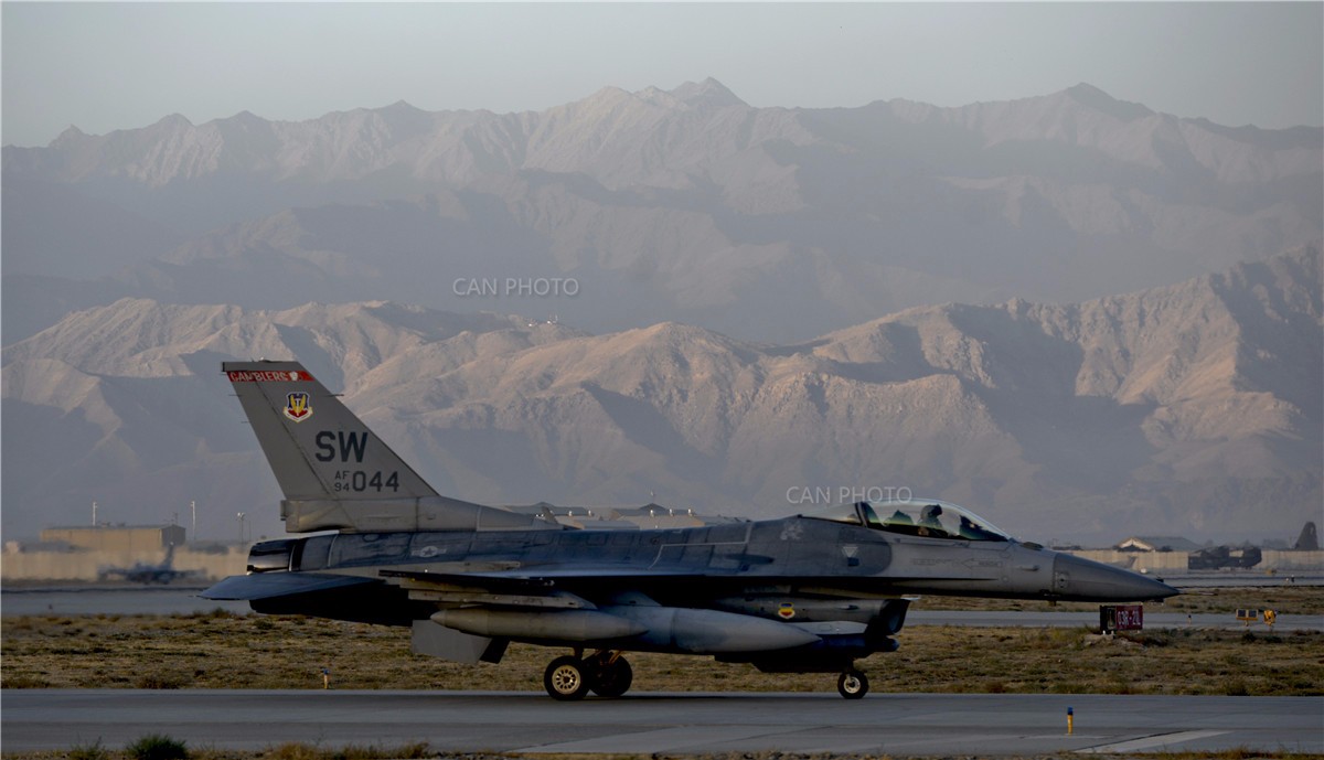 f-16战机,支持阿富汗作战行动的主力