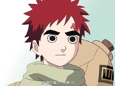 火影众忍者换上小李同款粗眉毛雏田迷之可爱我爱罗毫无违和感
