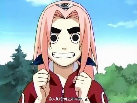 火影众忍者换上小李同款粗眉毛雏田迷之可爱我爱罗毫无违和感