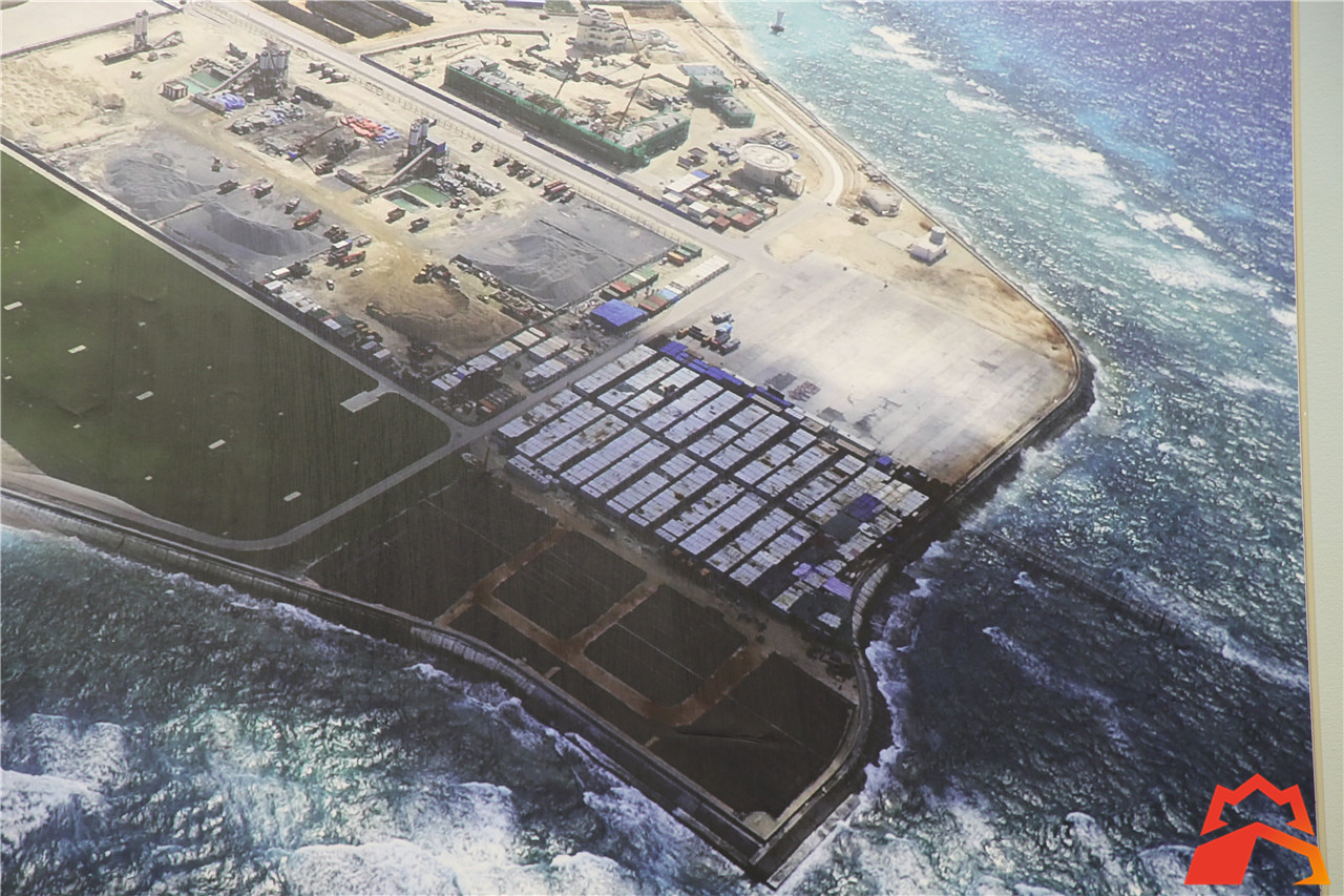 基建狂魔再次发威五年成就展曝光永暑礁建设画面